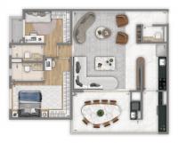 JM Marques | Empreendimento - Living Grand Wish Jardim