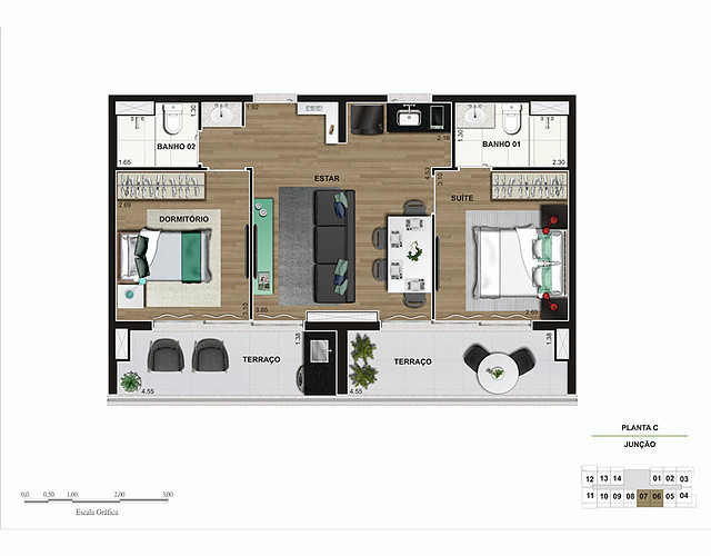 JM Marques | Empreendimento - Smart Vila Madalena