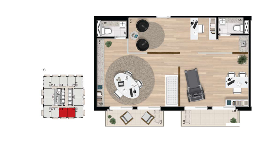 JM Marques | Empreendimento - Winner Office
